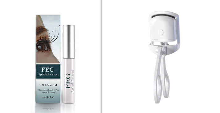 Heated Electric Eyelash Curler – Mini Portable Rechargeable Curler with Temperature Control