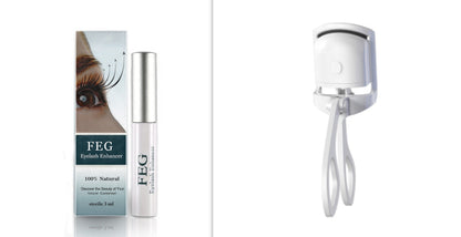 Heated Electric Eyelash Curler – Mini Portable Rechargeable Curler with Temperature Control