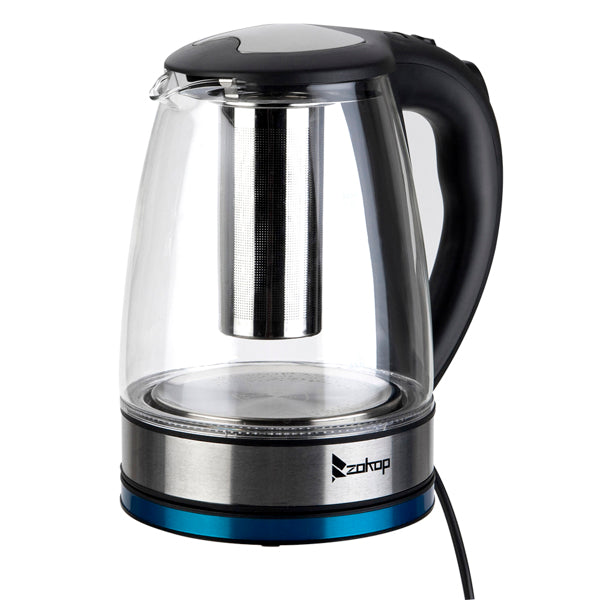 American Standard Electric Kettle 120V 1200W – Stainless Steel Inner Cover with Filter Screen