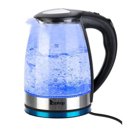 American Standard Electric Kettle 120V 1200W – Stainless Steel Inner Cover with Filter Screen