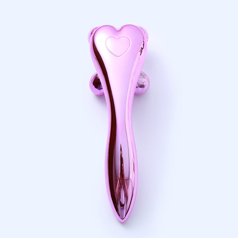 4D Face Slimming Massage Machine – Four-Wheel Electric Full Body Massager for Skin Firming & Relaxation